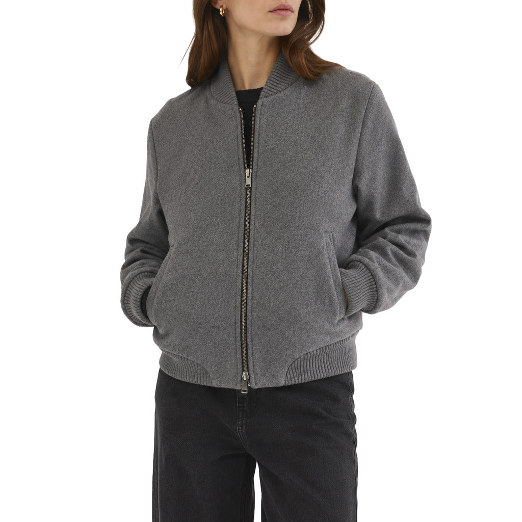 Loro Piana Fabric Women's Grey Jacket