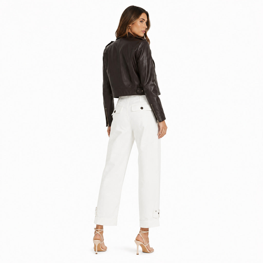 Pinko Women's White Trousers
