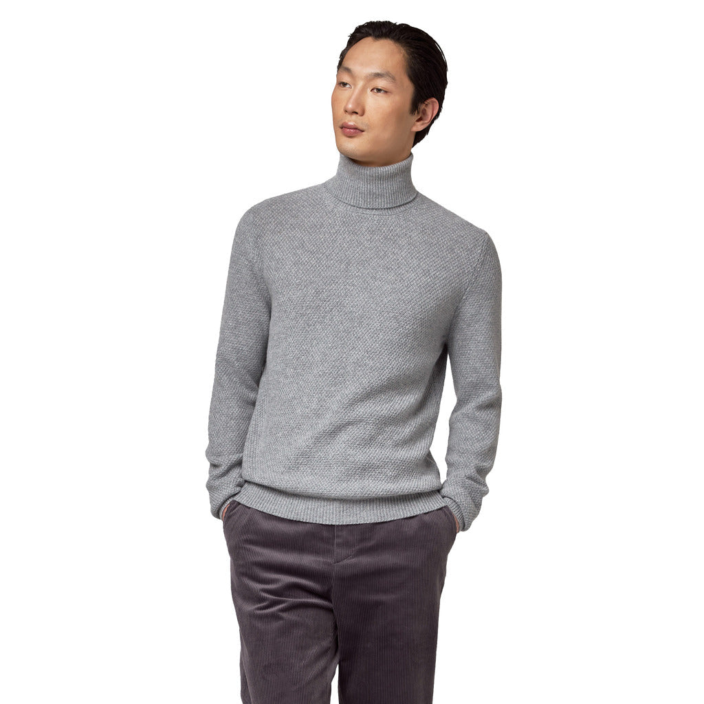 Alpha Studio Men's Grey Sweater