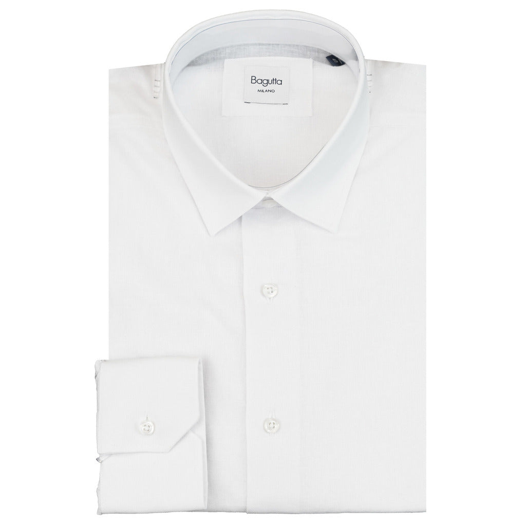 Bagutta Men's White Shirt