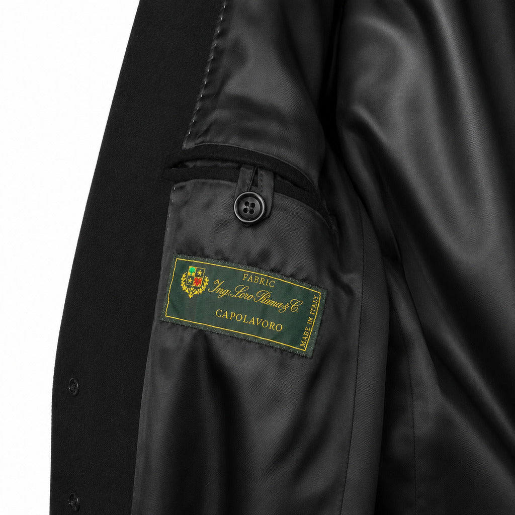Loro Piana Fabric Men's Black Coat