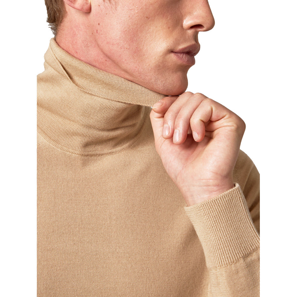 Alpha Studio Men's Beige Sweater