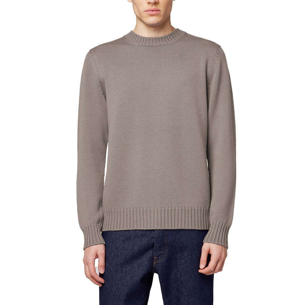 Alpha Studio Men's Beige Sweater
