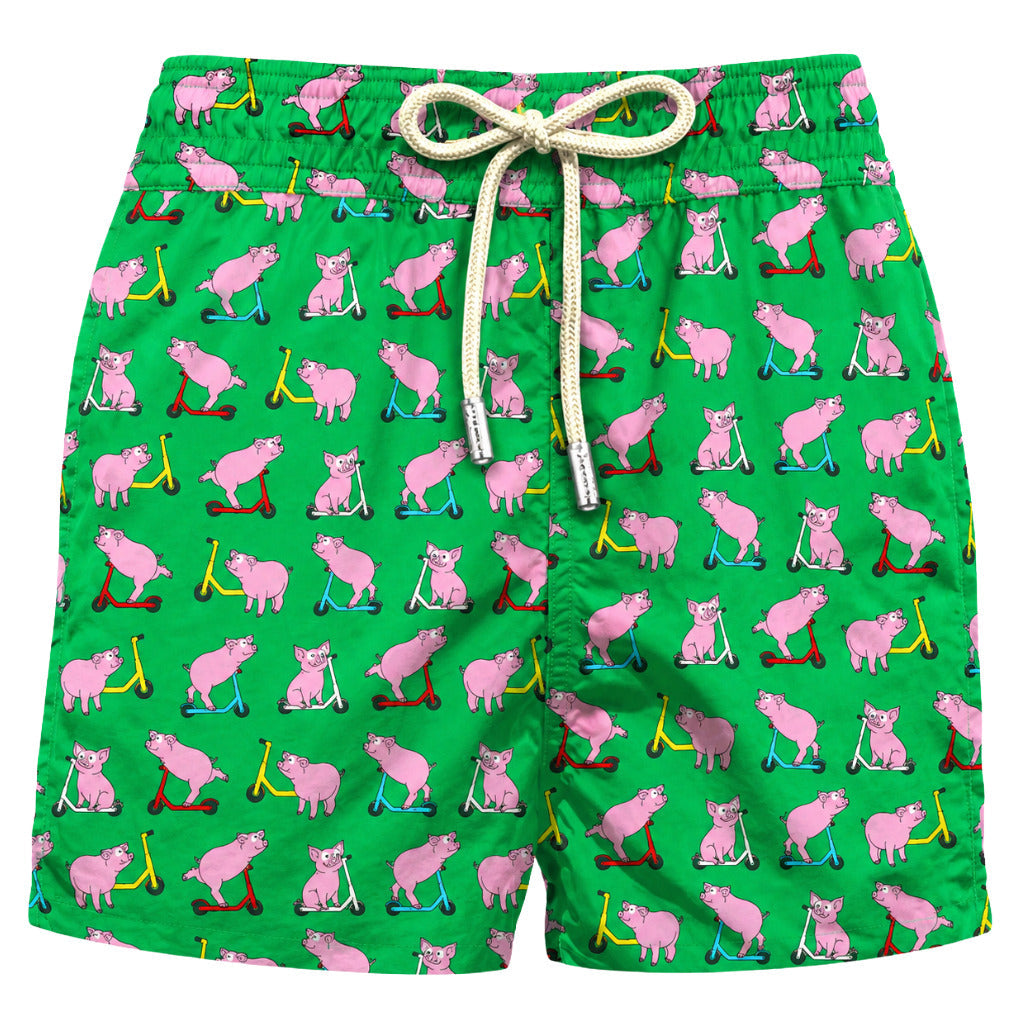 MC2 Saint Barth Men's Green Swimwear