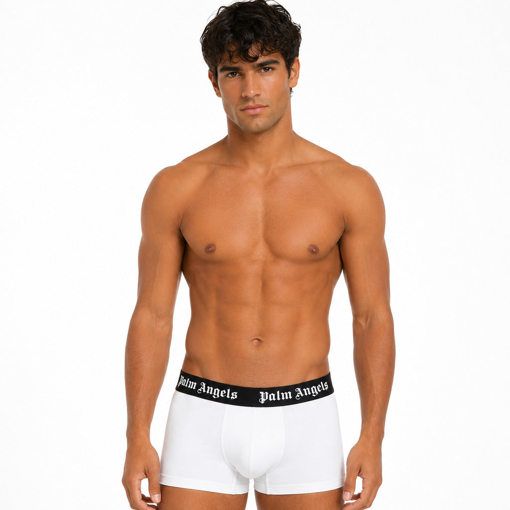 Palm Angels Men's White Underwear