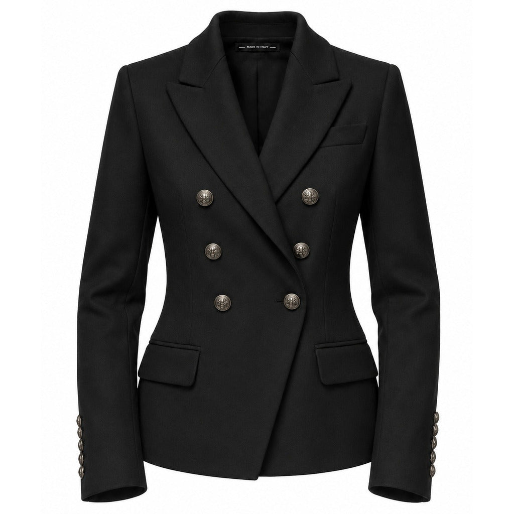 Loro Piana Fabric Women's Black Blazer