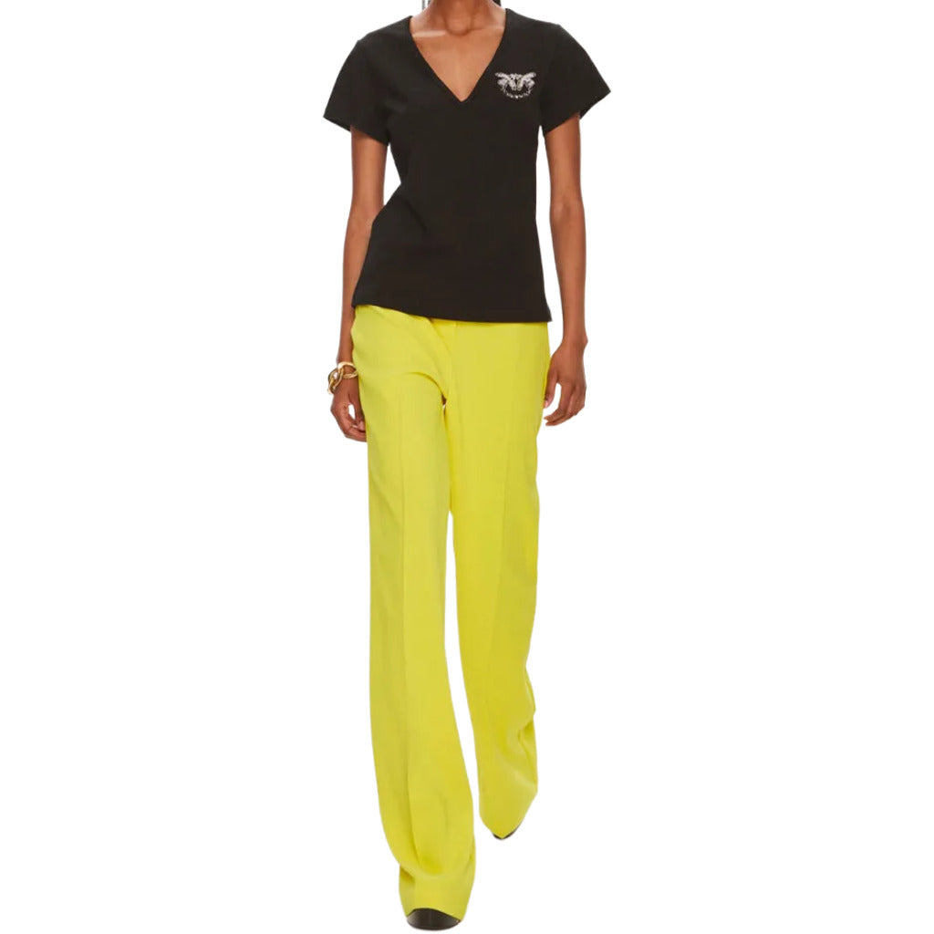 Pinko Women's Yellow Trousers