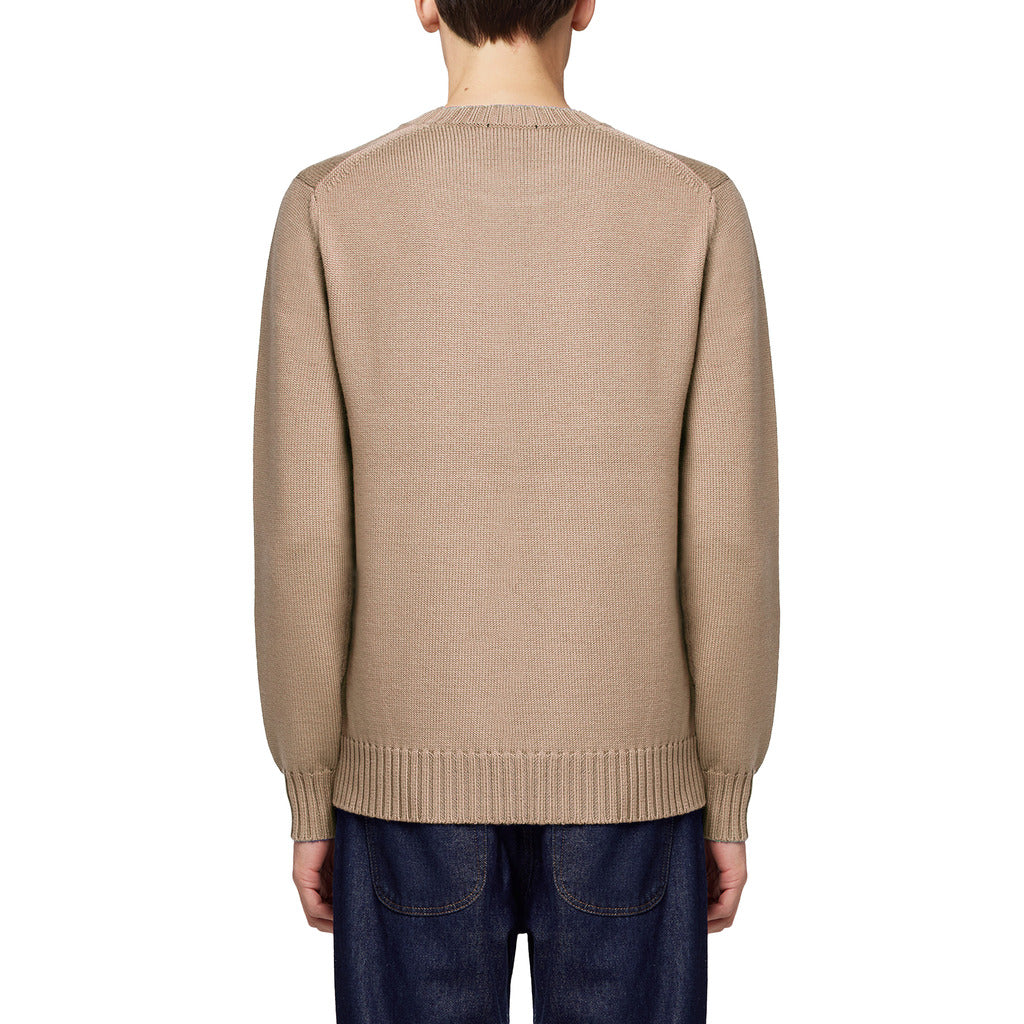 Alpha Studio Men's Camel Sweater