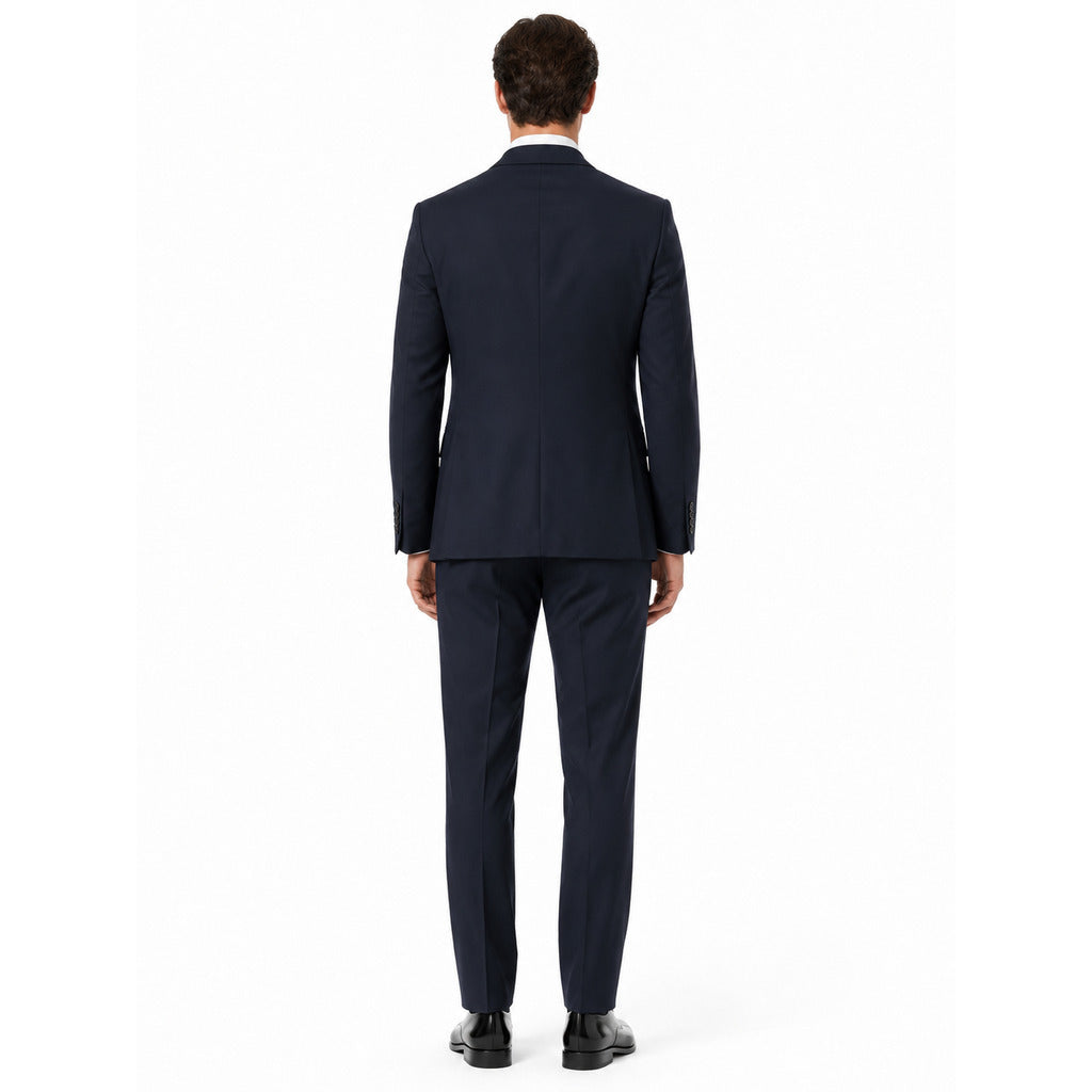 Ermenegildo Zegna Fabric Men's Blue Suit