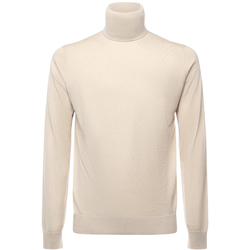 Alpha Studio Men's Beige Sweater