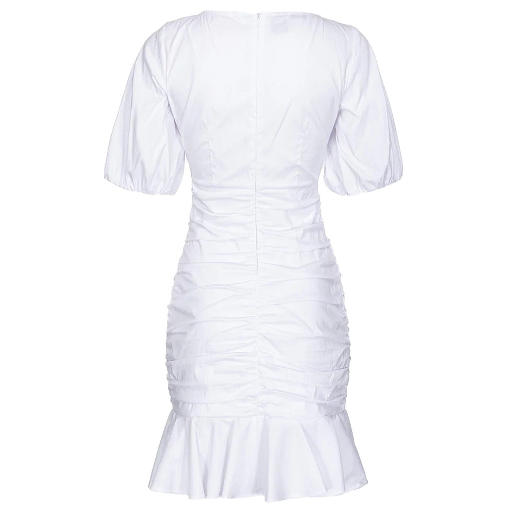 Pinko Women's White Dress