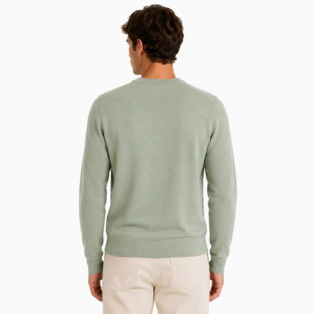 Alpha Studio Men's Green Sweater