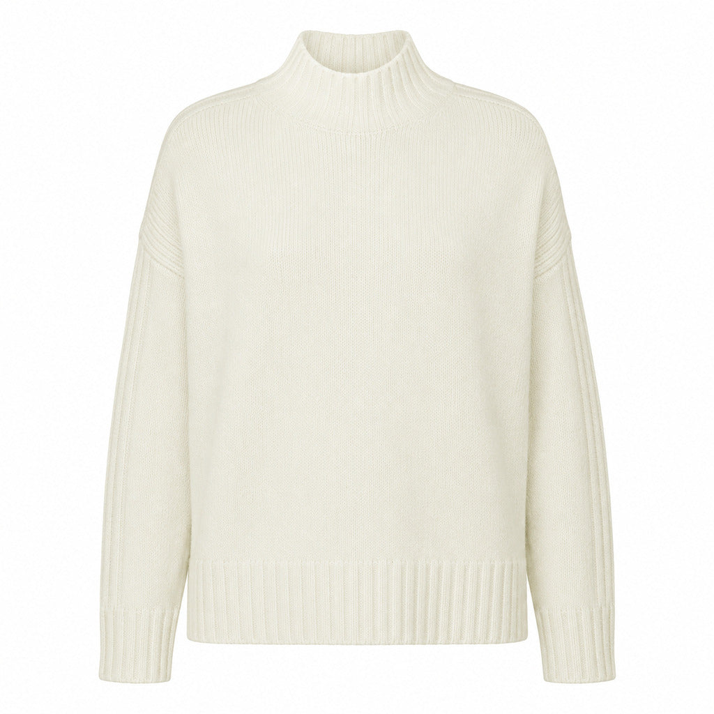 Alpha Studio Women's White Sweater