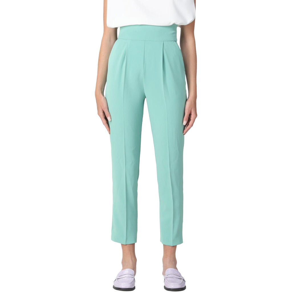 Pinko Women's Green Trousers