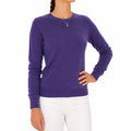 Emilio Romanelli Women's Purple Sweater