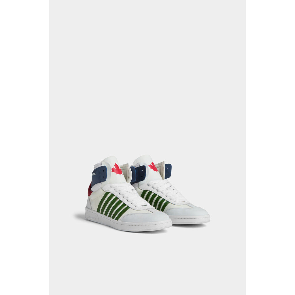 Dsquared2 Men's White High-Top Sneakers (Second Choice)