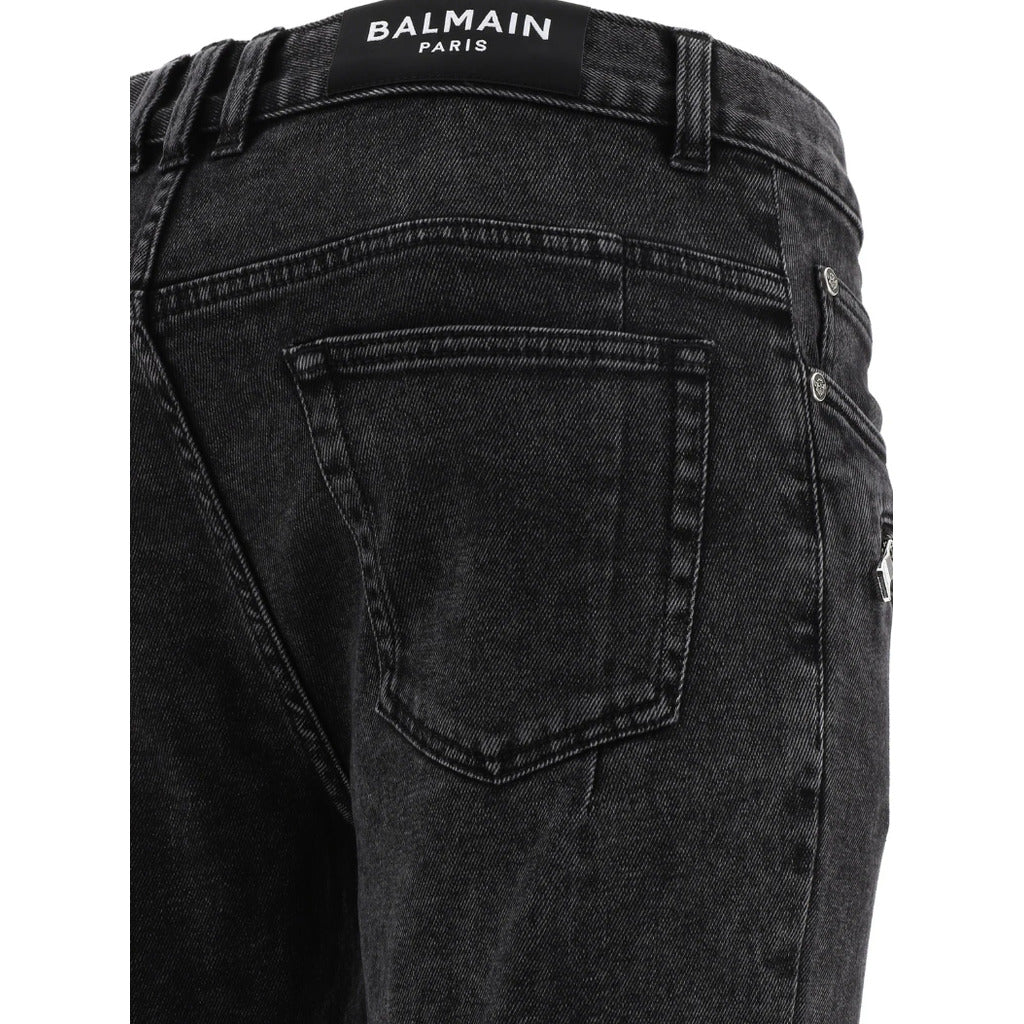 Balmain Men's Black Jeans