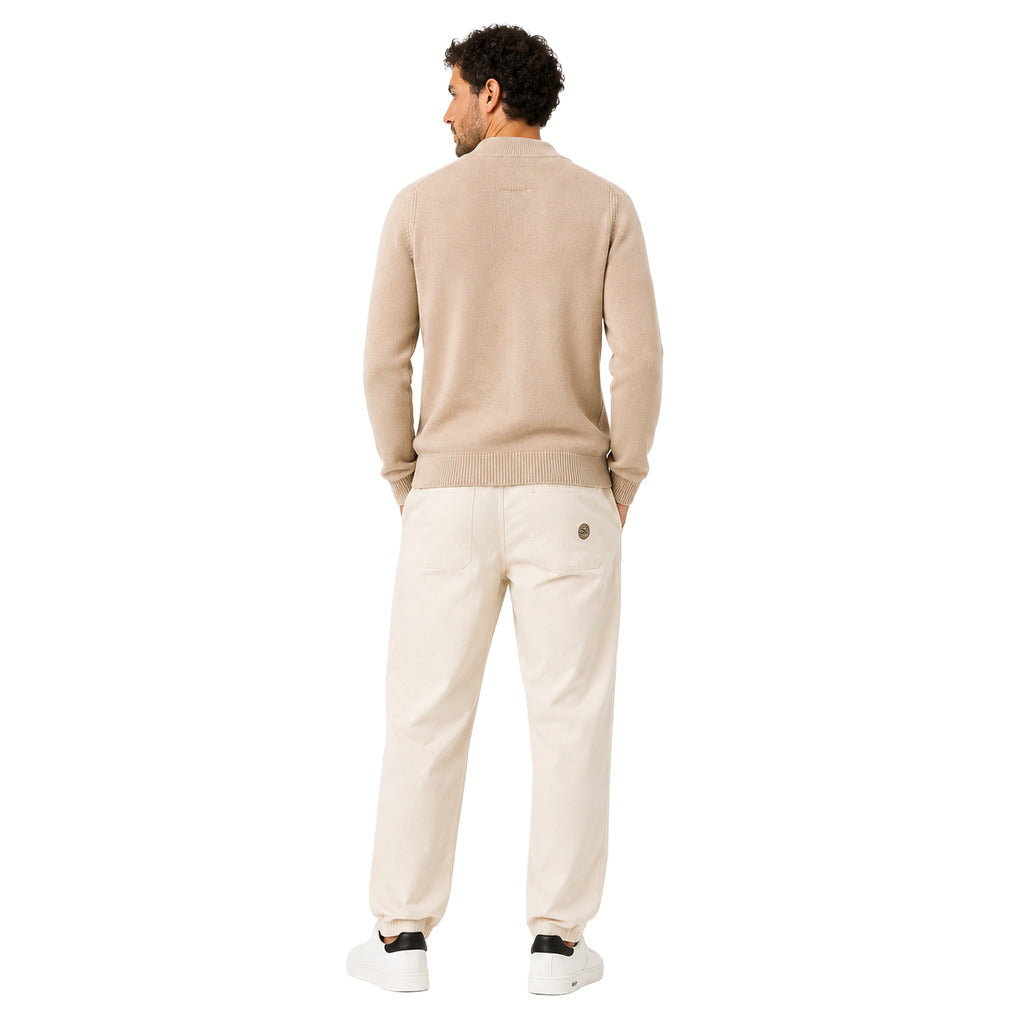 Parajumpers Men's Beige Danny Zip Cardigan