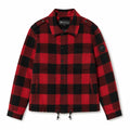 Moose Knuckles Men's Red and Black Jacket