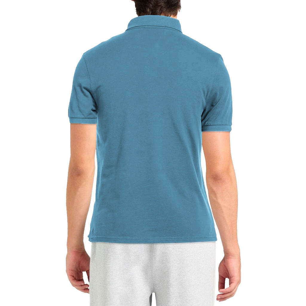 Alpha Studio Men's Light Blue Polo Shirt