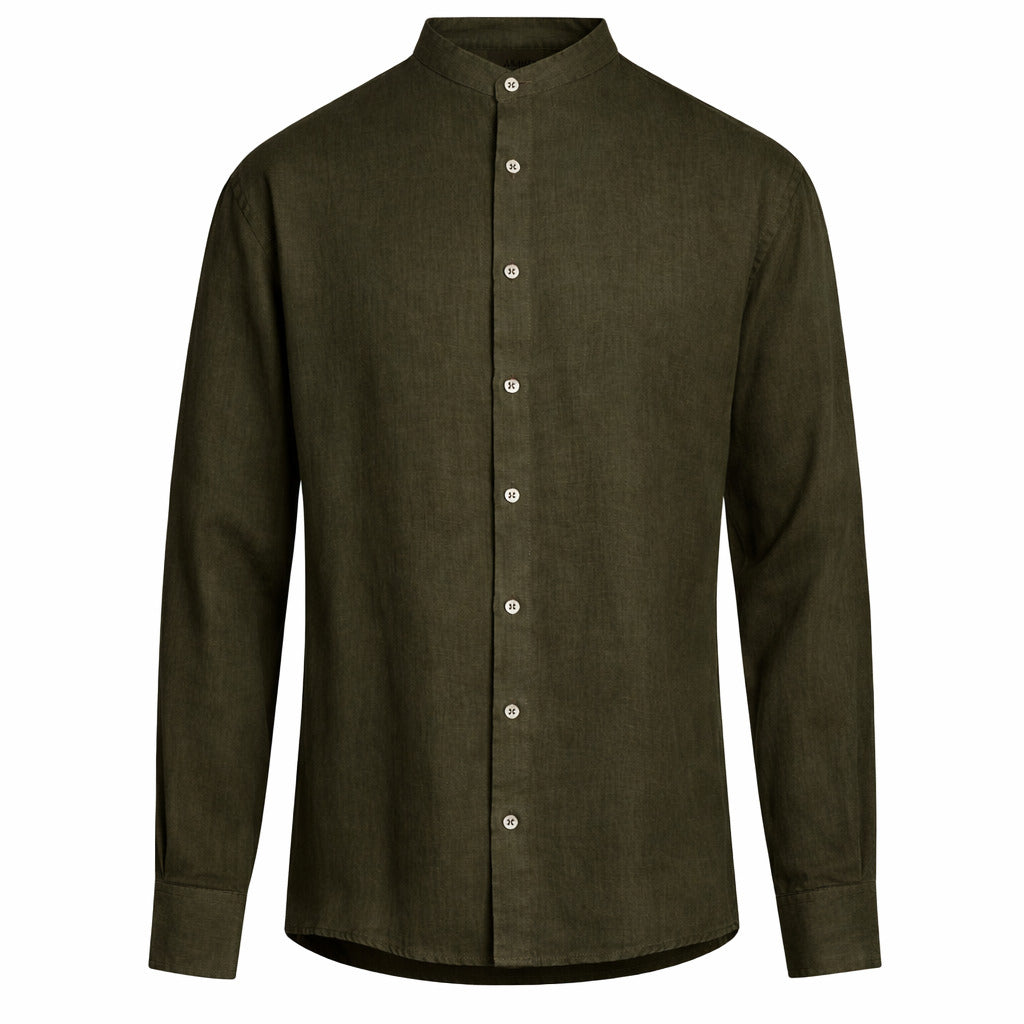 Alpha Studio Men's Green Shirt
