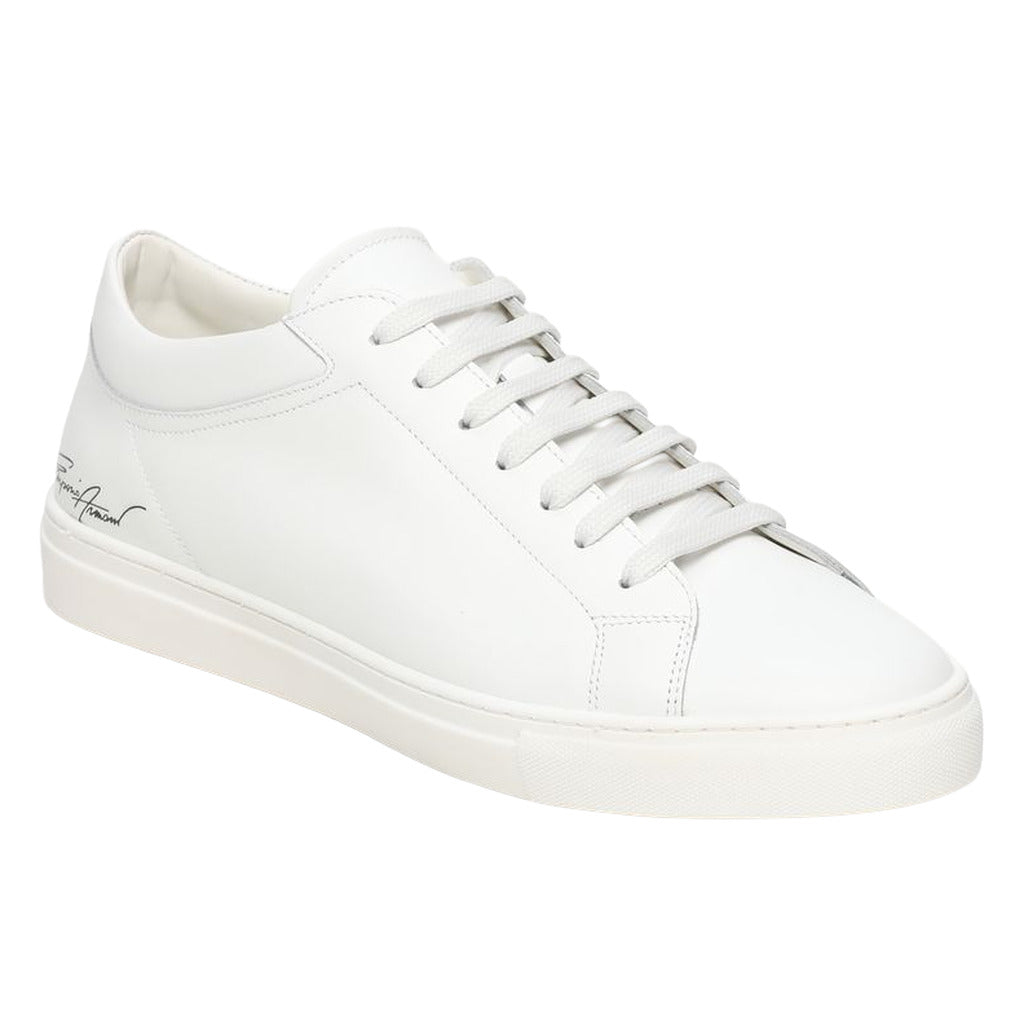 Emporio Armani Men's White Sneakers