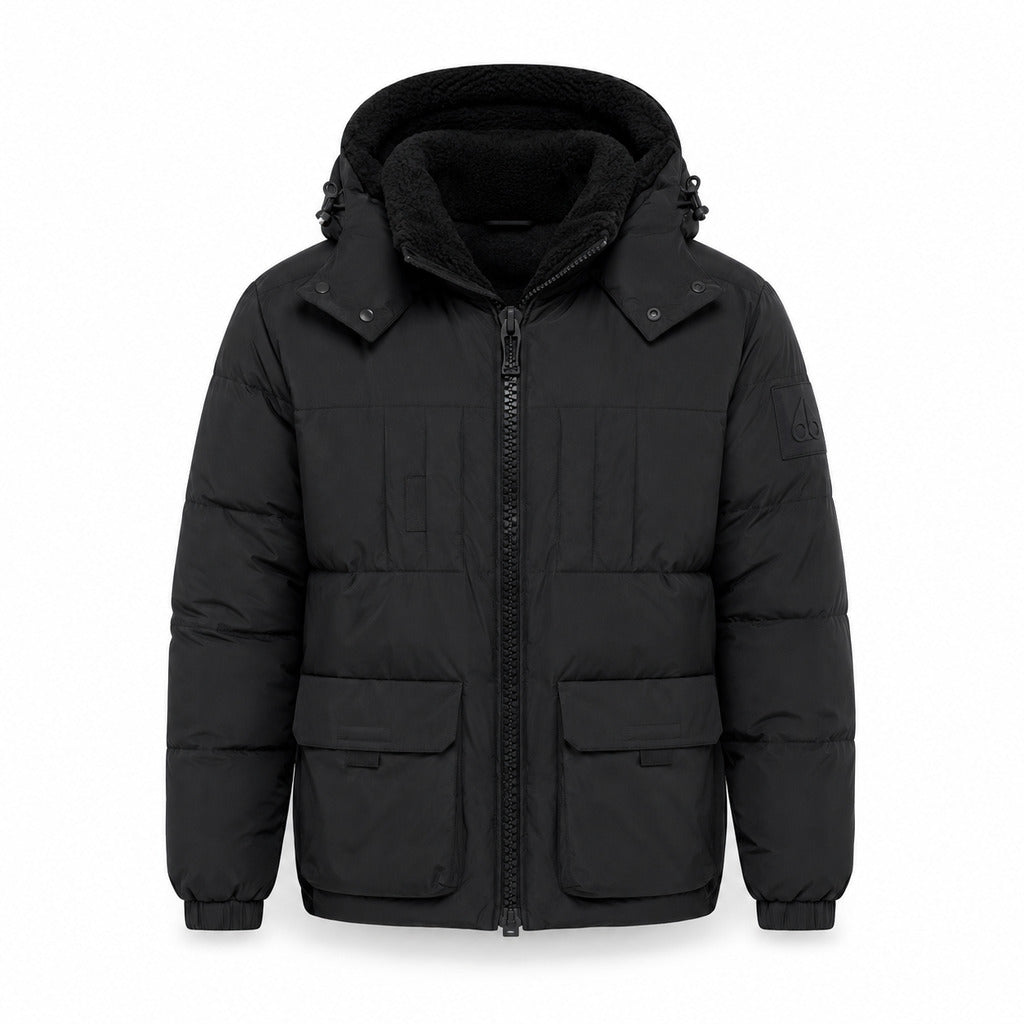 Moose Knuckles Men's Black Brandon 3Q Down Jacket