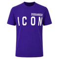 Dsquared2 Men's Blue Icon Logo T-shirt