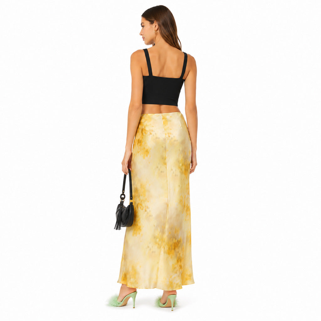 Pinko Women's Yellow Skirt