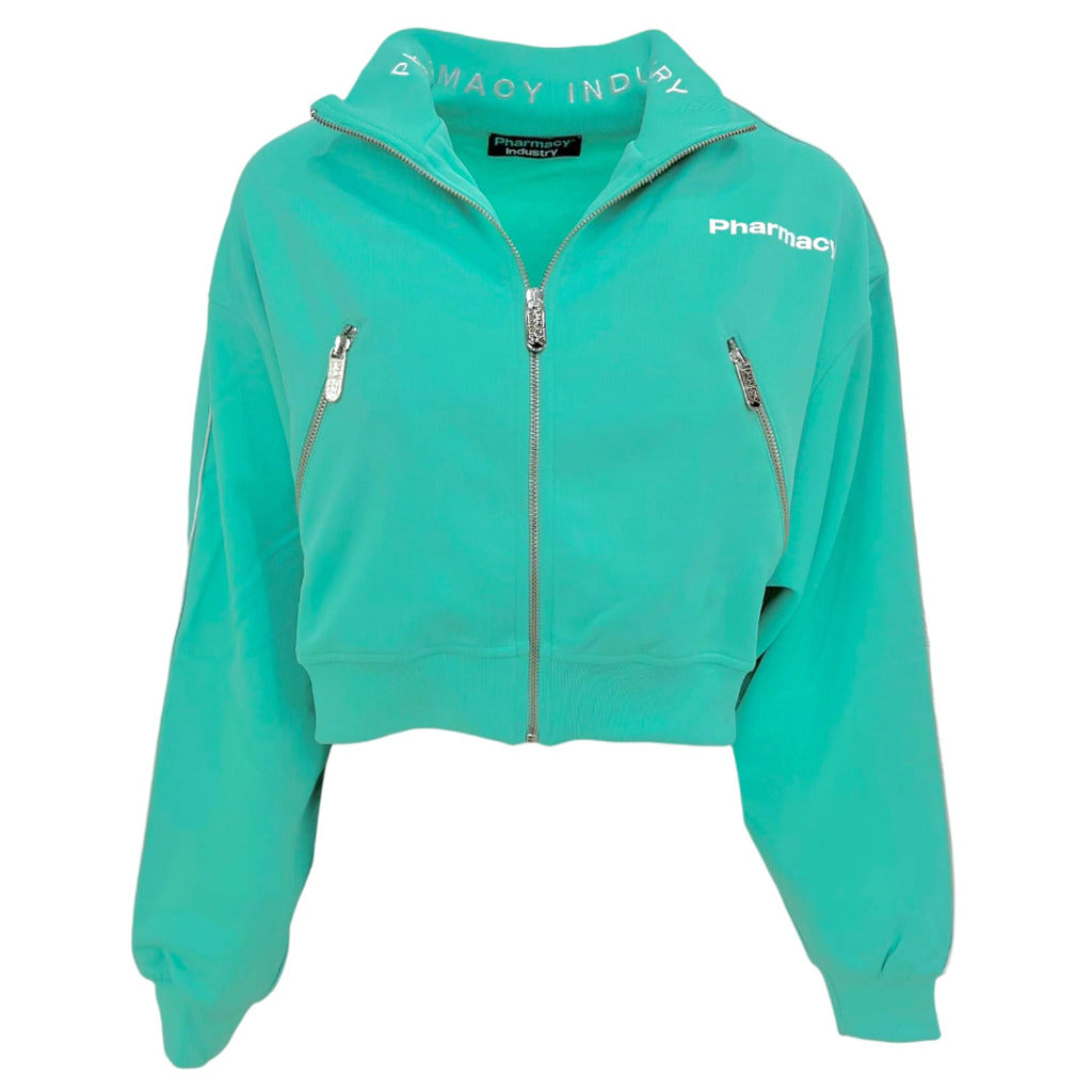 Pharmacy Industry Women's Green Zip-Up Track Jacket