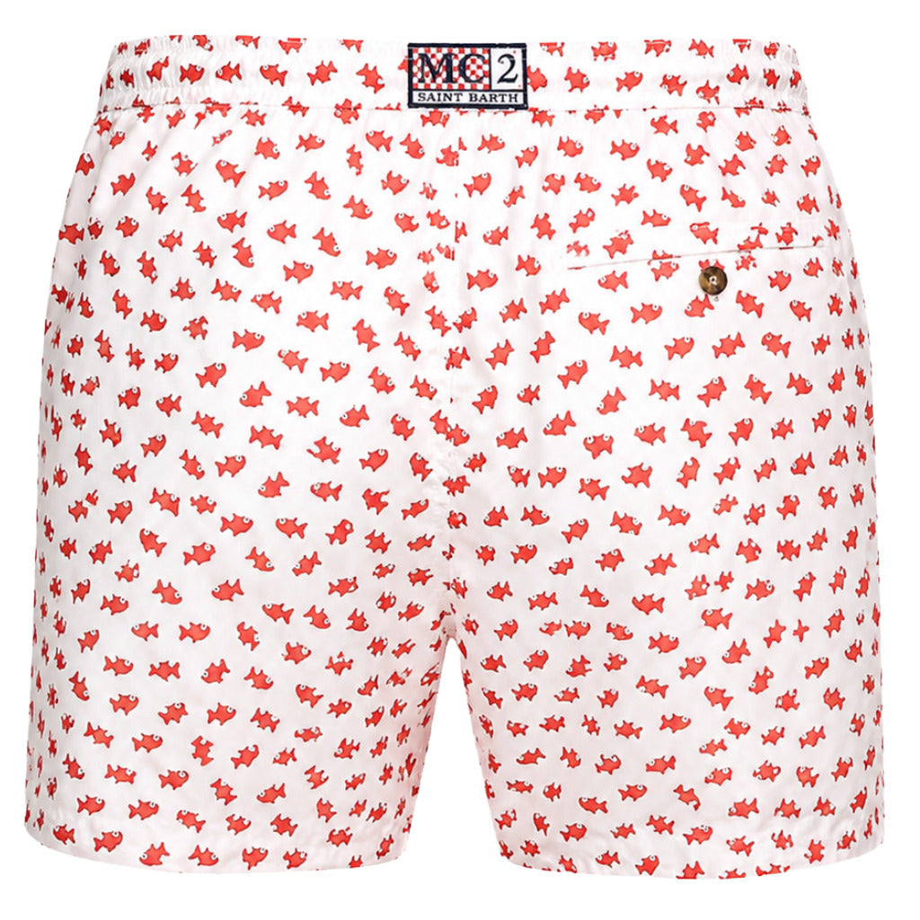 MC2 Saint Barth Men's White Swimwear