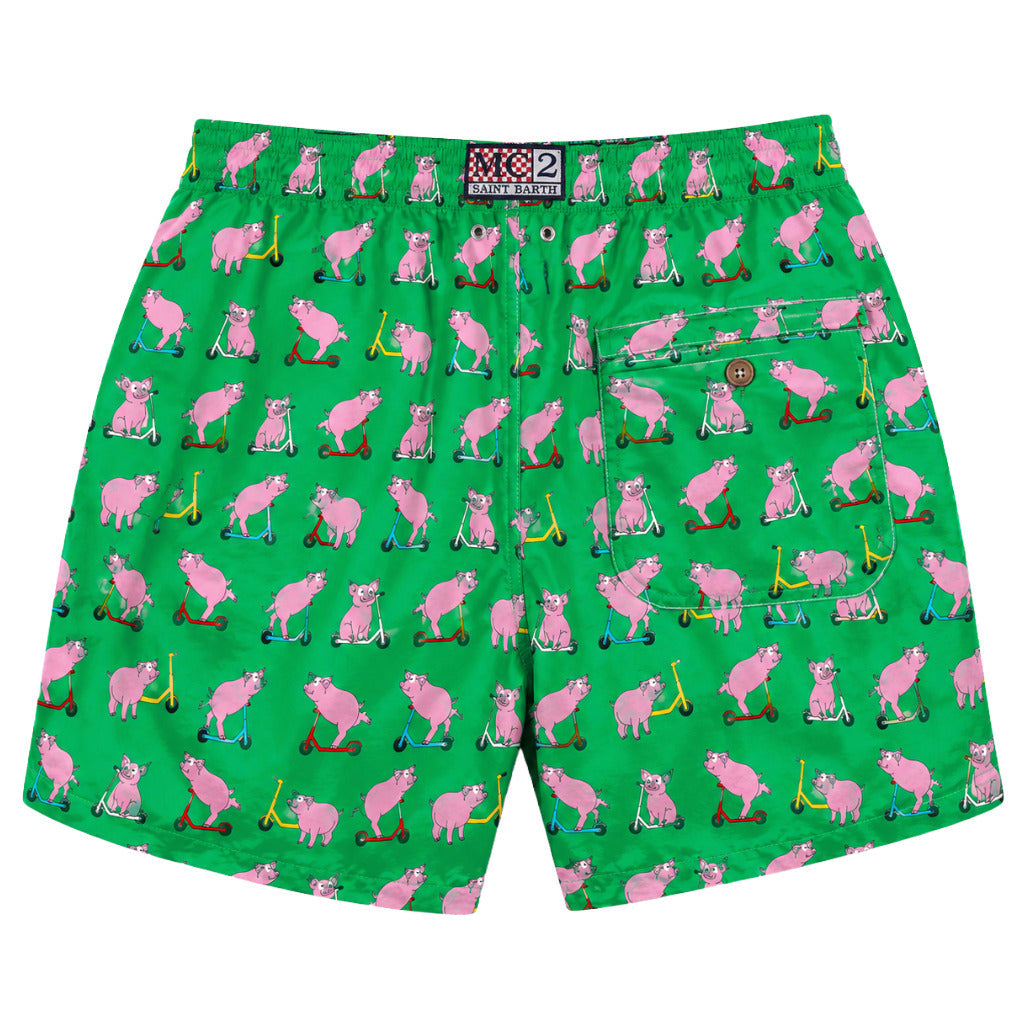 MC2 Saint Barth Men's Green Swimwear