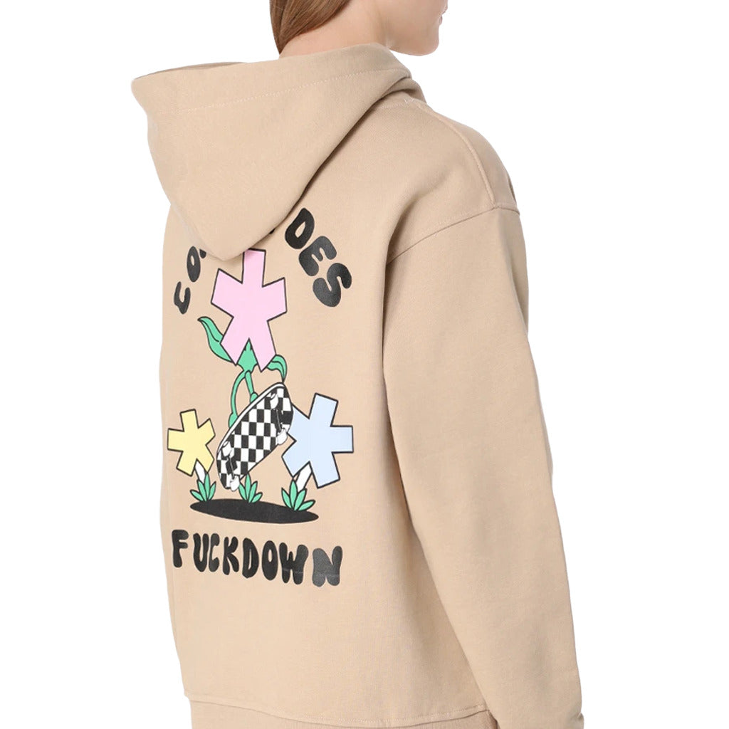 Comme Des Fuckdown Women's Brown Sweatshirt