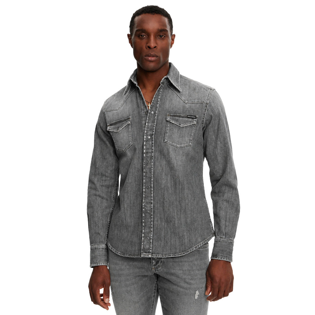 Dolce & Gabbana Men's Grey Shirt