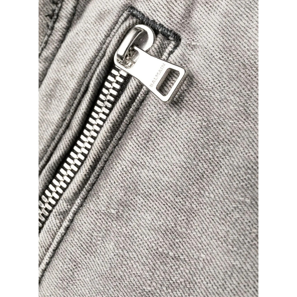 Balmain Men's Grey Jeans