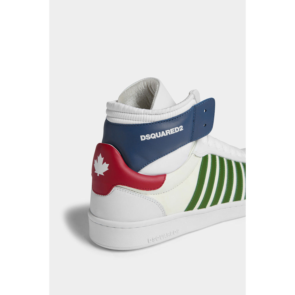 Dsquared2 Men's White High-Top Sneakers (Second Choice)