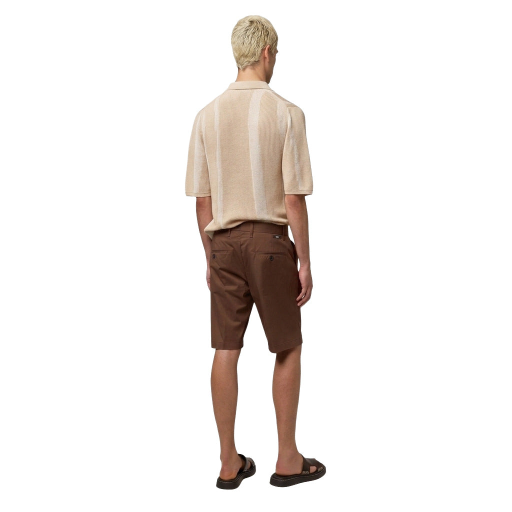 Alpha Studio Men's Brown Shorts