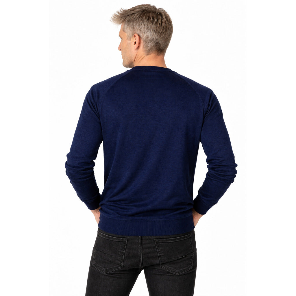 Emilio Romanelli Men's Blue Sweater