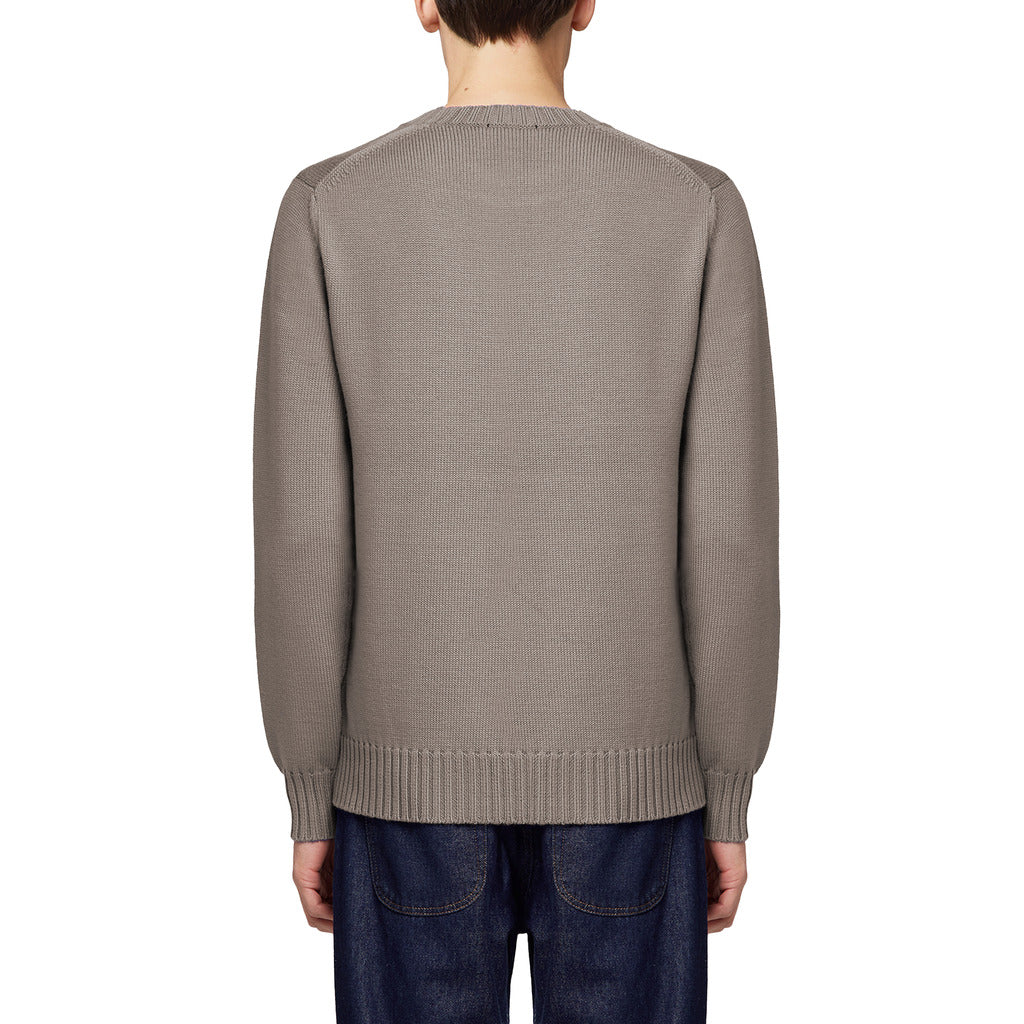 Alpha Studio Men's Beige Sweater