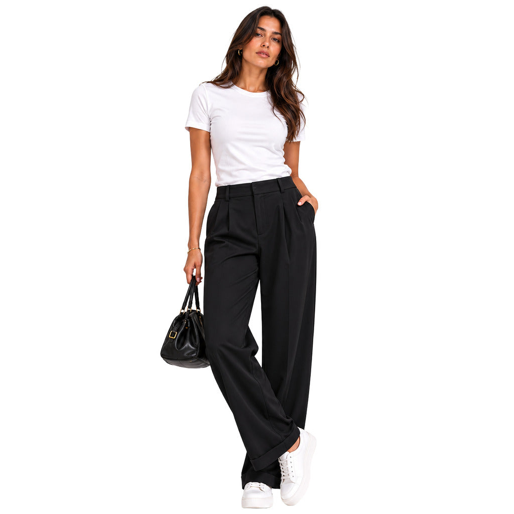 Balmain Women's Black Trousers