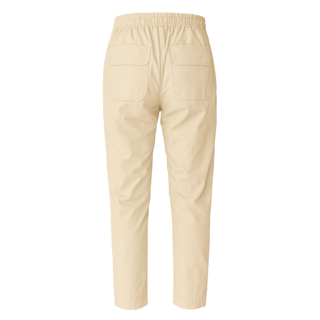 Alpha Studio Men's Beige Trousers