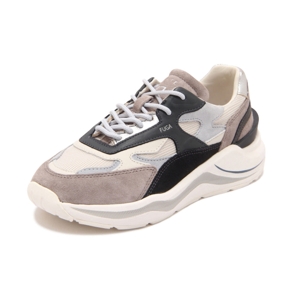 D.A.T.E. Women's Beige Sneakers
