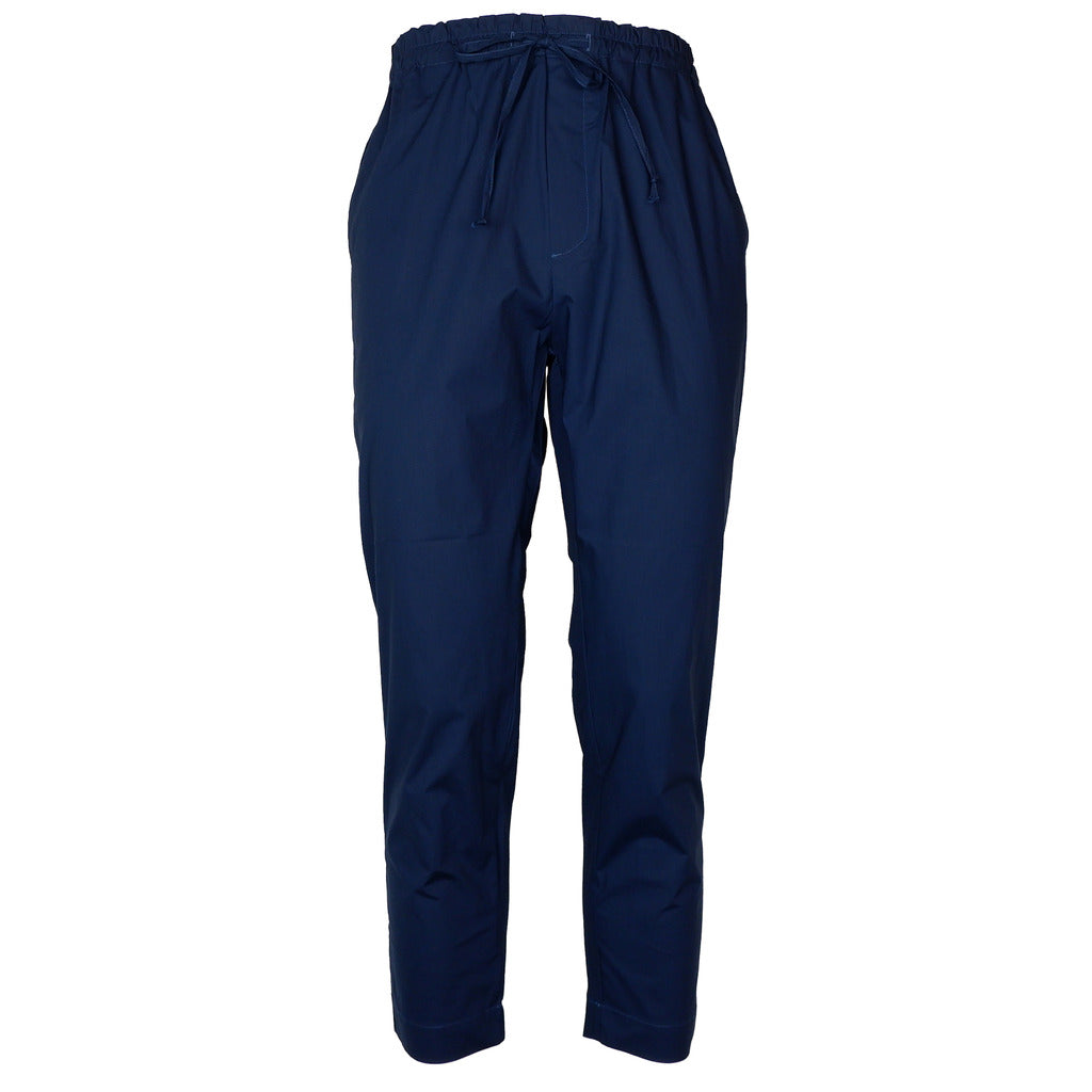 Alpha Studio Men's Blue Trousers
