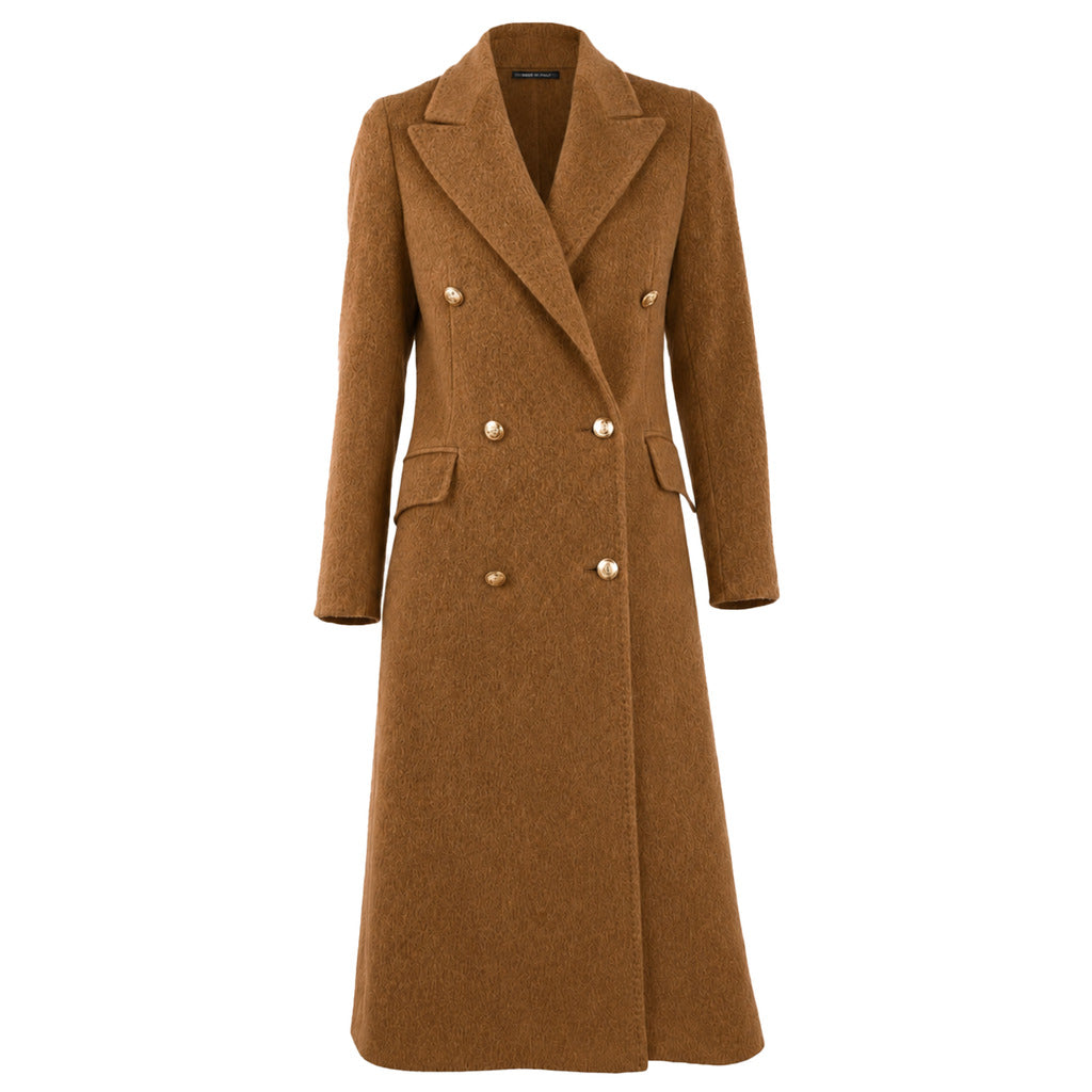 Loro Piana Fabric Women's Camel Coat