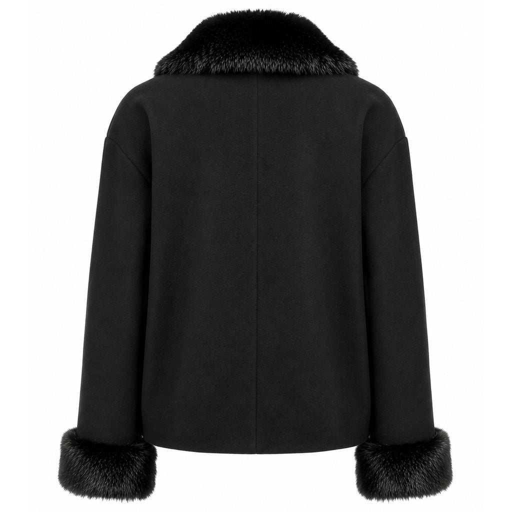 Loro Piana Fabric Women's Black Coat