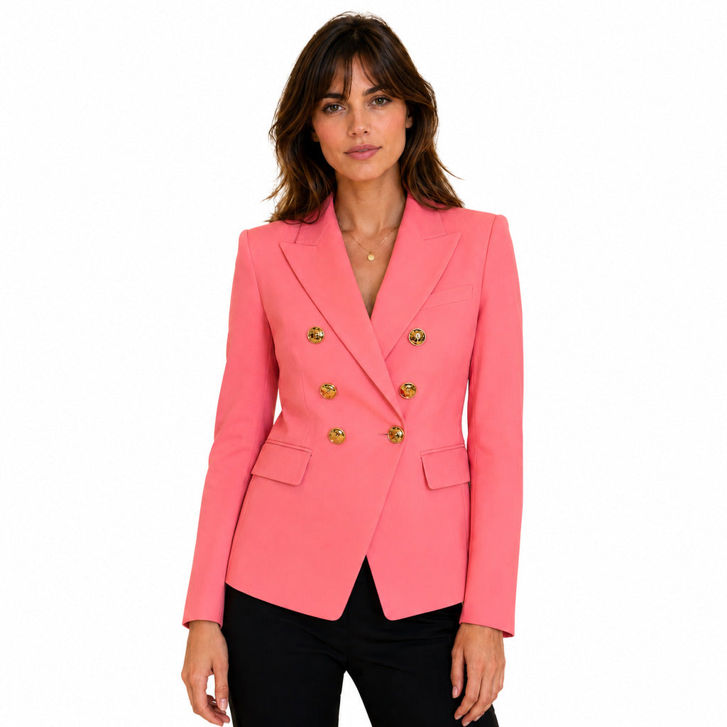 Balmain Women's Pink Blazer