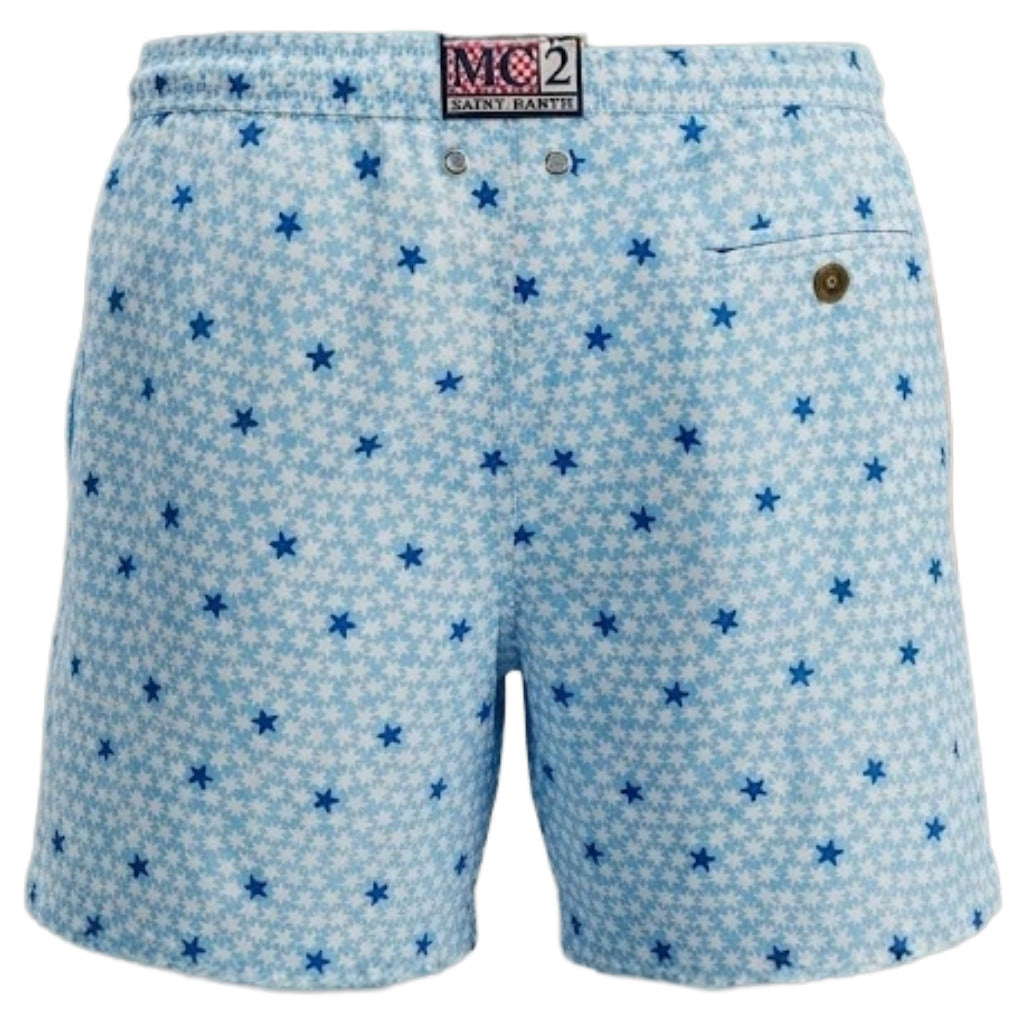 MC2 Saint Barth Men's Light Blue Swimwear