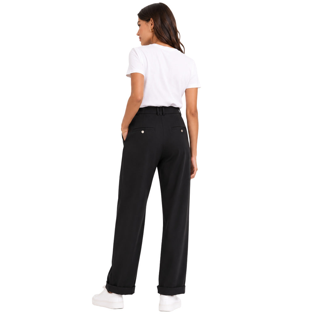 Balmain Women's Black Trousers