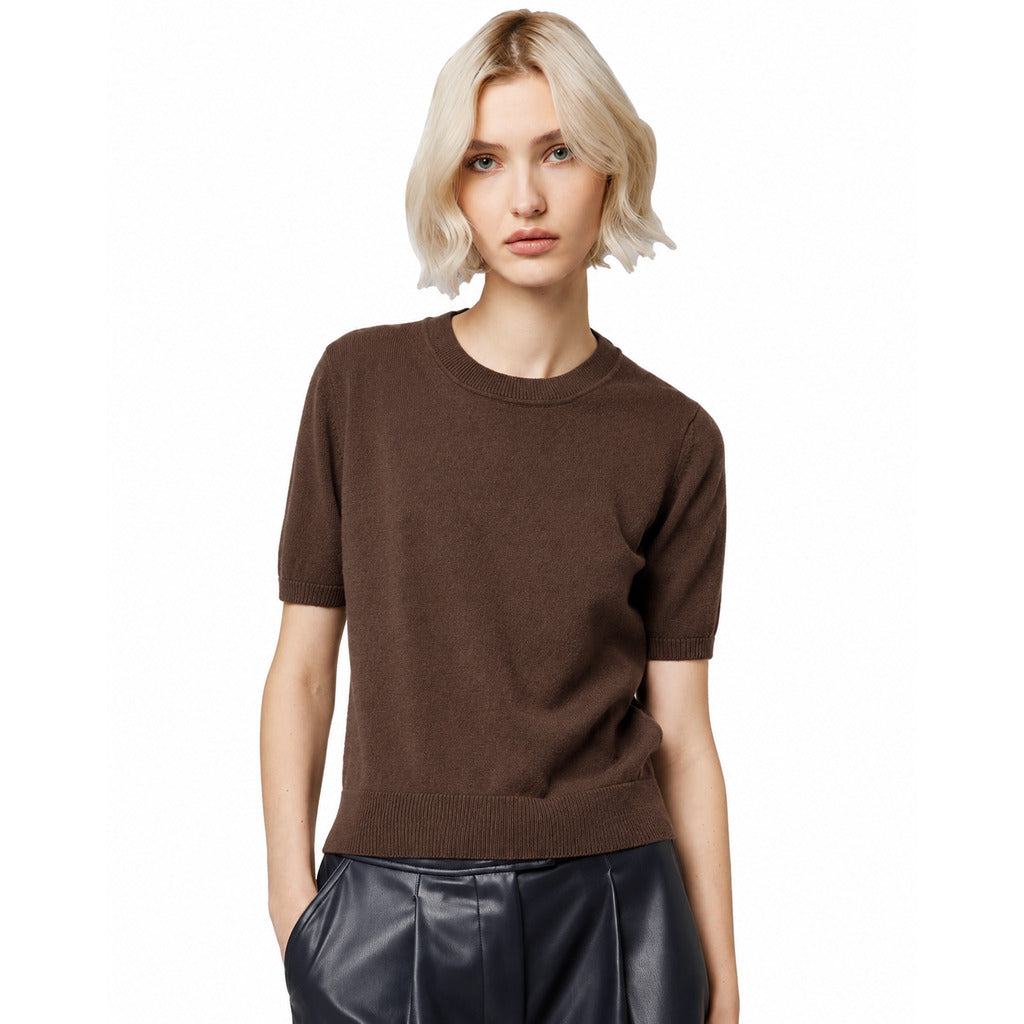 Alpha Studio Women's Brown Sweater