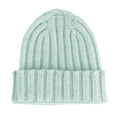 100% Cashmere Unisex Light Blue Cap